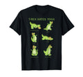 T Rex Yoga Poses Dinosaur Mindfulness T-Shirt - Minimalist Print Men Women - T-Shirt, Sweatshirt, Hoodie