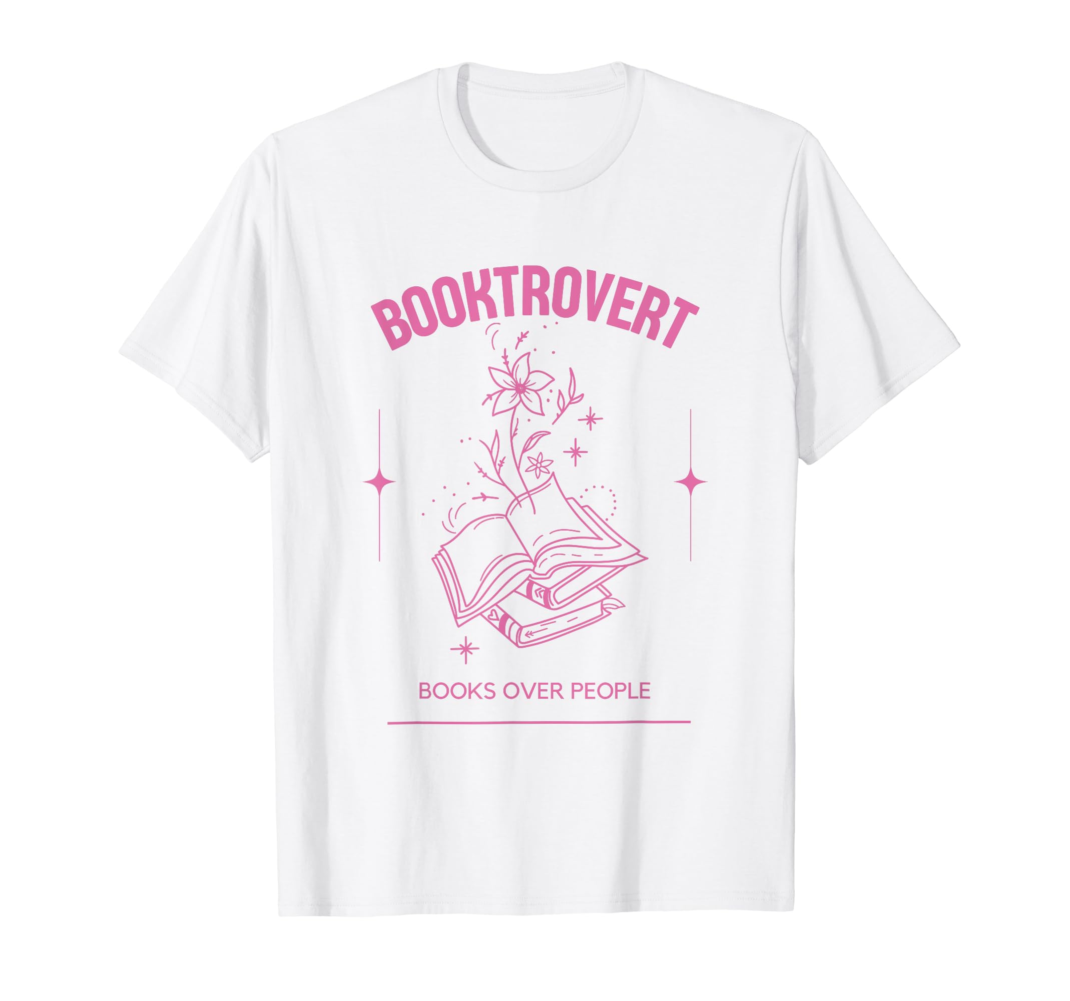 Booktrovert Book Lover Reading Social T-Shirt - Novelty Apparel Unisex - T-Shirt, Sweatshirt, Hoodie