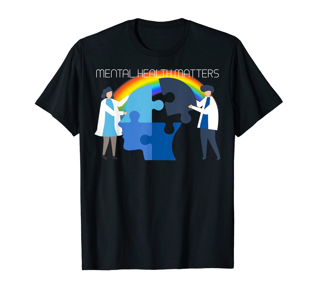 Lgbt Mental Health Matters T-Shirt - Fun Novelty Design Unisex - T-Shirt, Sweatshirt, Hoodie