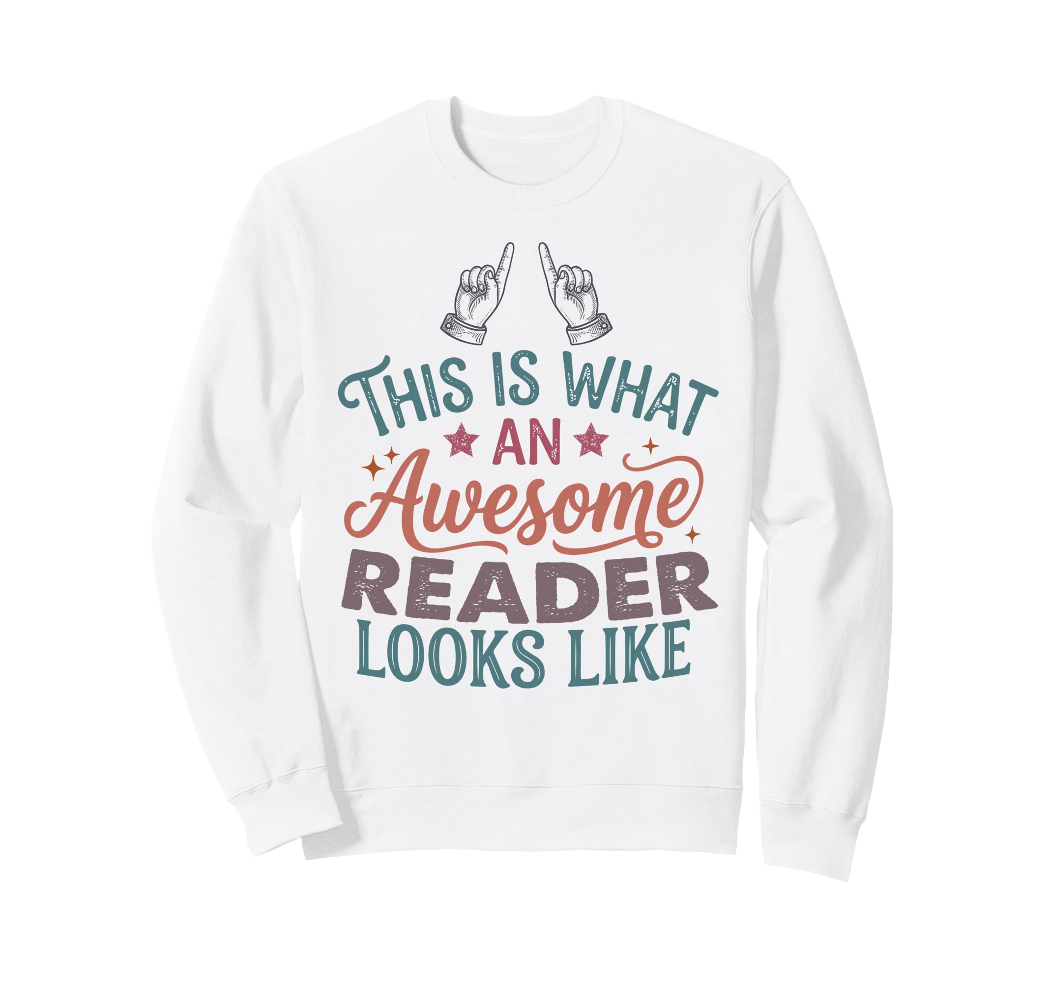 This Is What Awesome Reader Sweatshirt - Aesthetic Graphic for Adults - T-Shirt, Sweatshirt, Hoodie