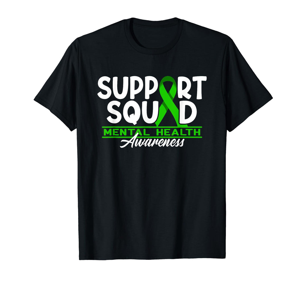 Support Awareness Squad I Depression T-Shirt - Custom Art Print for Adults - T-Shirt, Sweatshirt, Hoodie