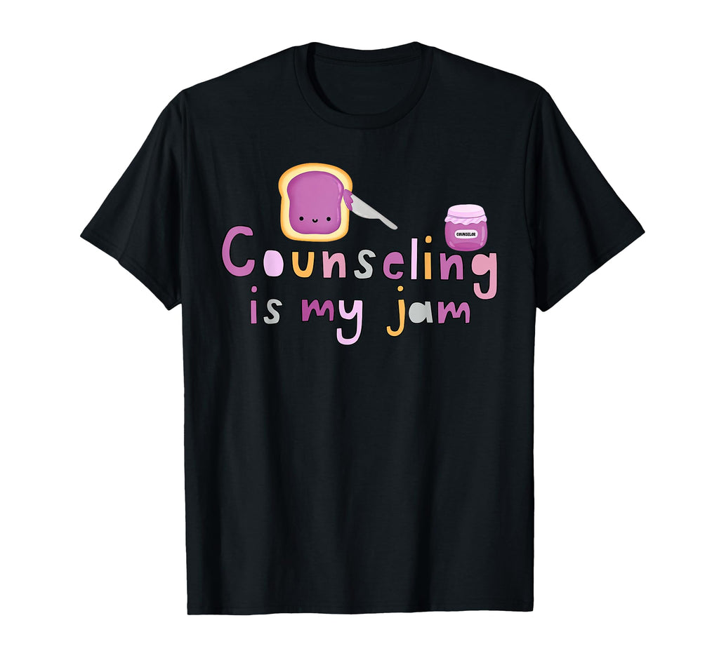 Counseling Is My Jam School Counselor T-Shirt - Trendy Graphic for Adults - T-Shirt, Sweatshirt, Hoodie