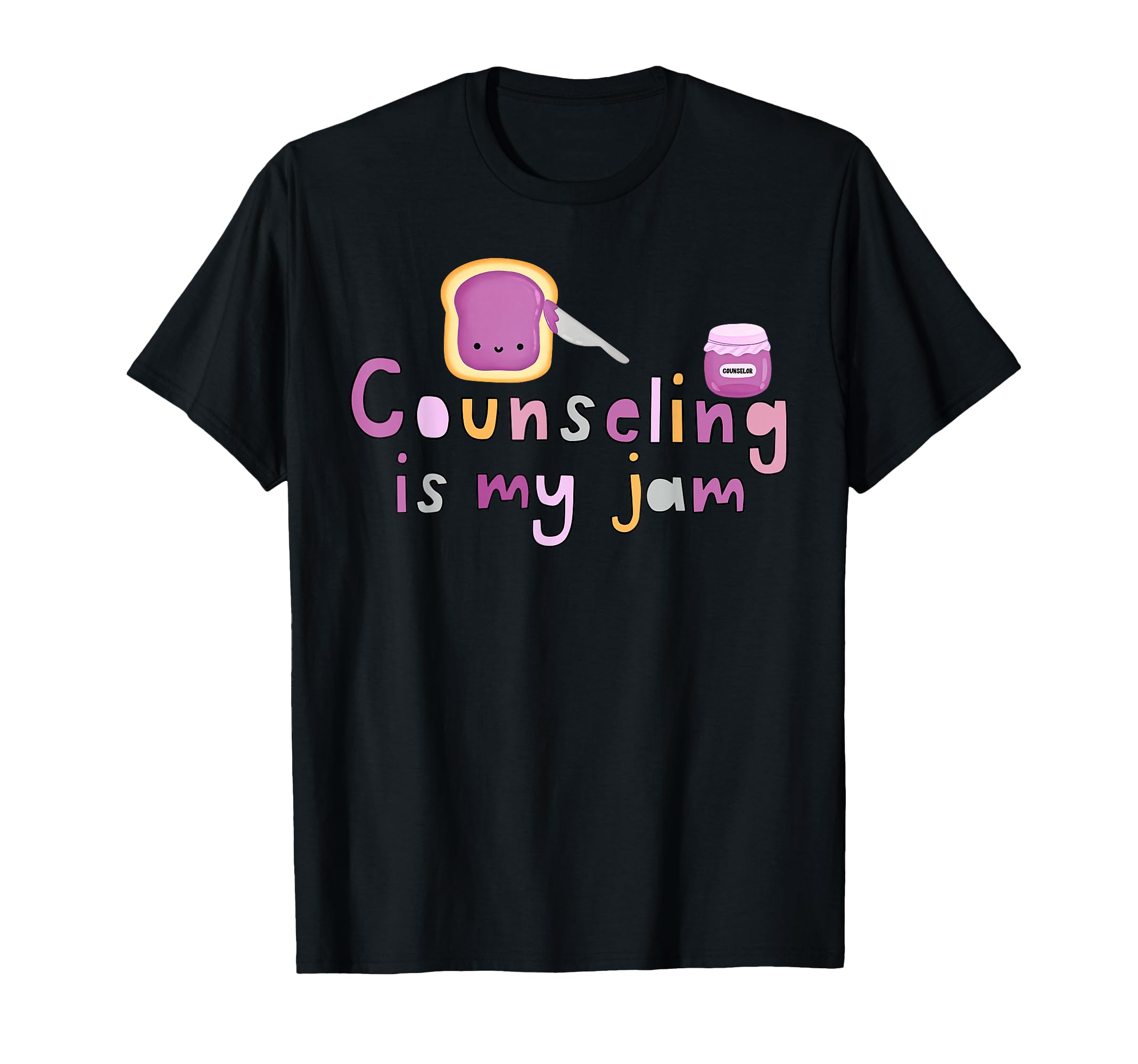 Counseling Is My Jam School Counselor T-Shirt - Trendy Graphic for Adults - T-Shirt, Sweatshirt, Hoodie