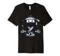 Meditation Ninja Yoga Pose Relaxing T-Shirt - Custom Art Print for Adults - T-Shirt, Sweatshirt, Hoodie