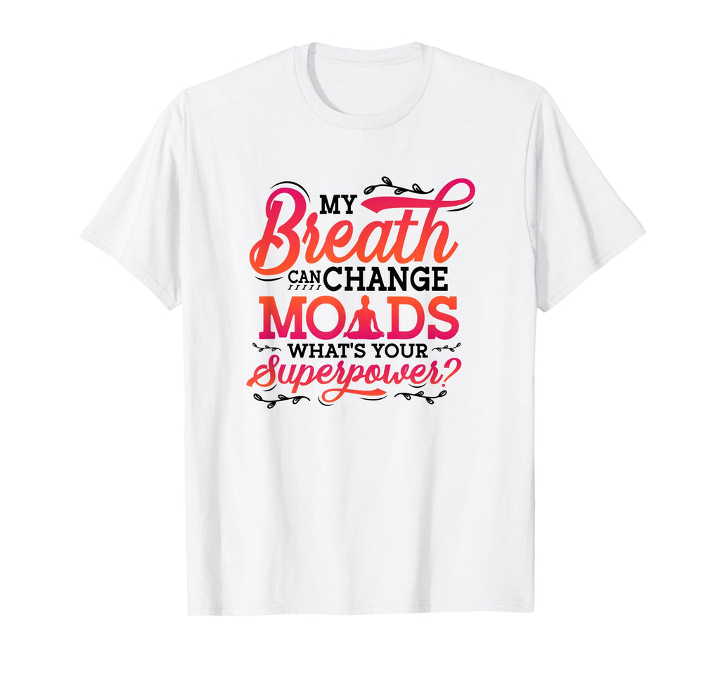 Funny Yoga Meditation Breathwork T-Shirt - Minimalist Print Unisex - T-Shirt, Sweatshirt, Hoodie