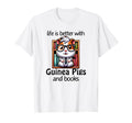 Guinea Pig Books Bookworm Lit T-Shirt - Fun Novelty Design for Adults - T-Shirt, Sweatshirt, Hoodie