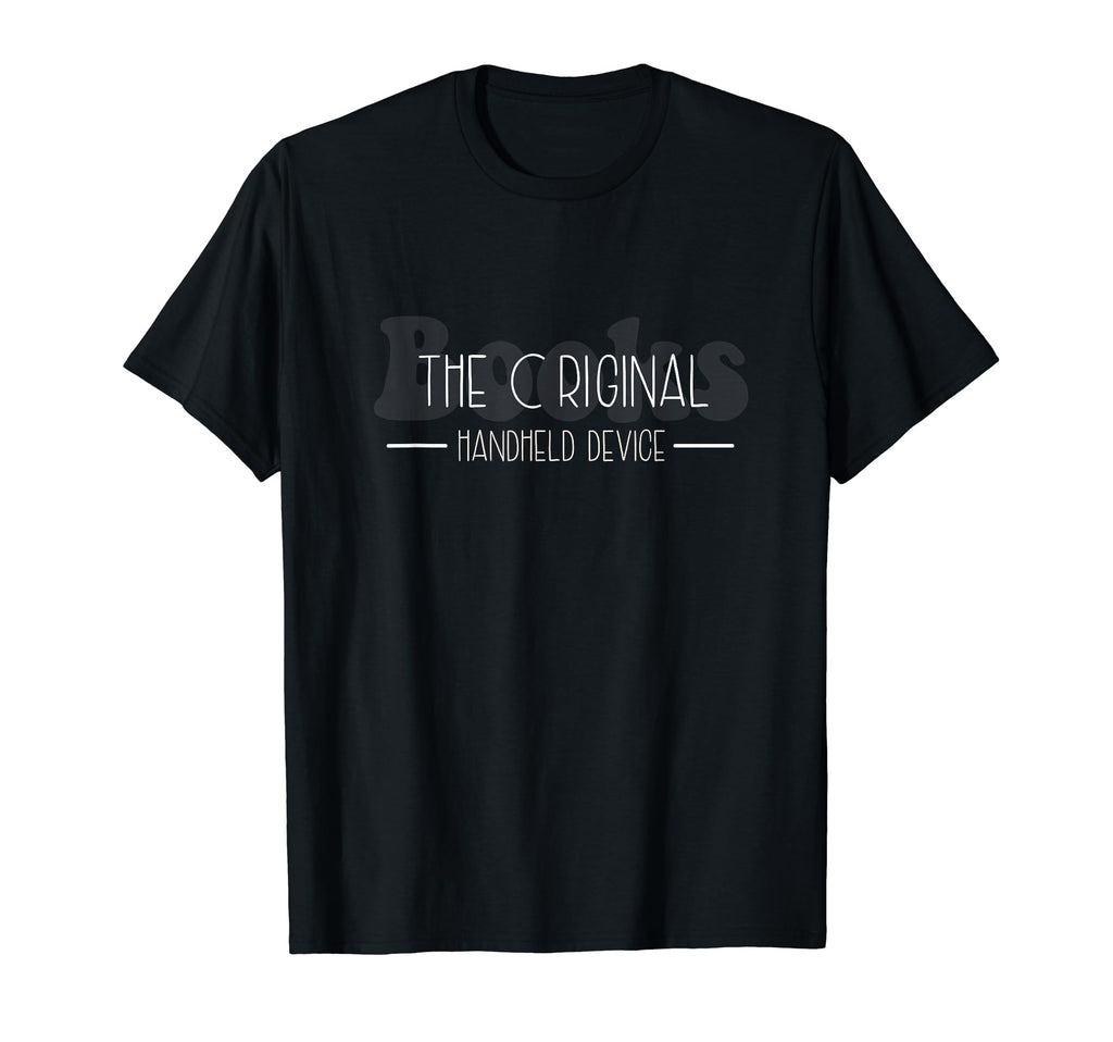 Bibliophile Original Handheld Device T-Shirt - Minimalist Print for Adults - T-Shirt, Sweatshirt, Hoodie