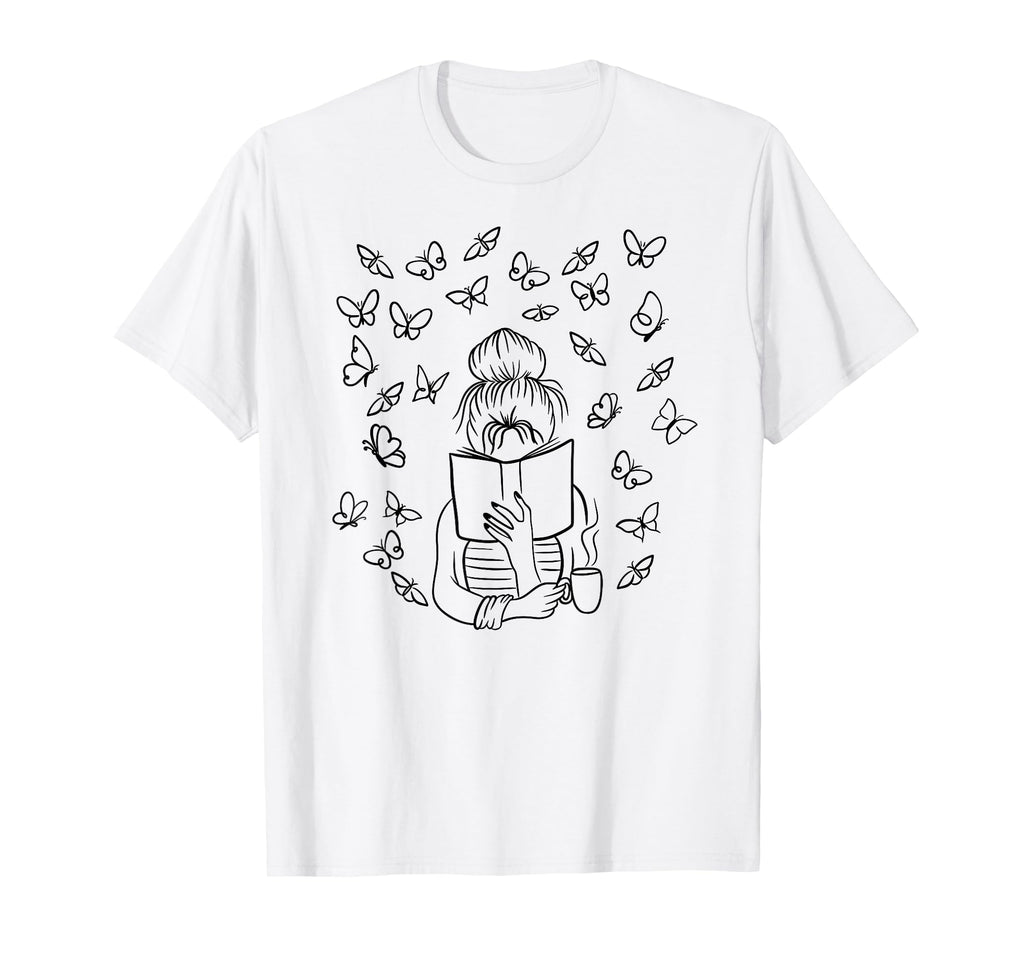 Reading Lover Books Gift Bookworm T-Shirt - Fun Novelty Design for Adults - T-Shirt, Sweatshirt, Hoodie