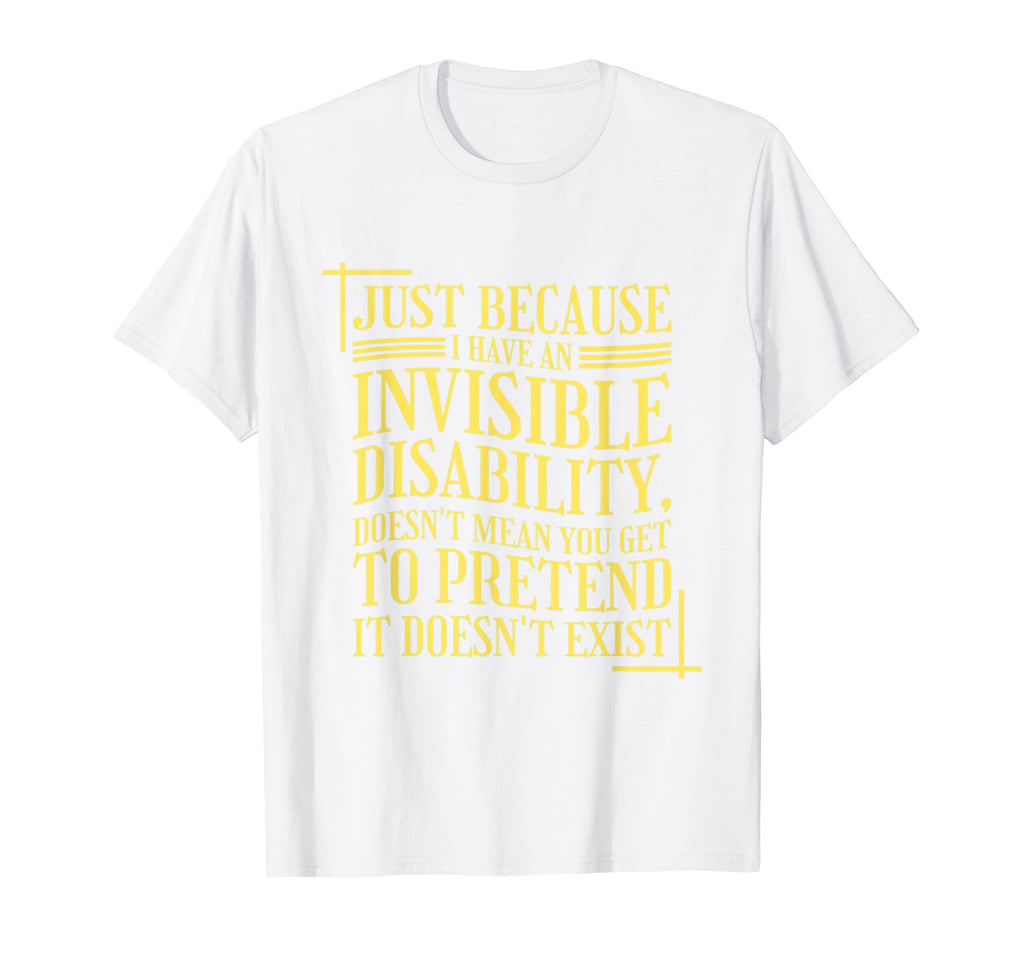 Mental Health Invisible Disability T-Shirt - Unique Graphic Men Women - T-Shirt, Sweatshirt, Hoodie