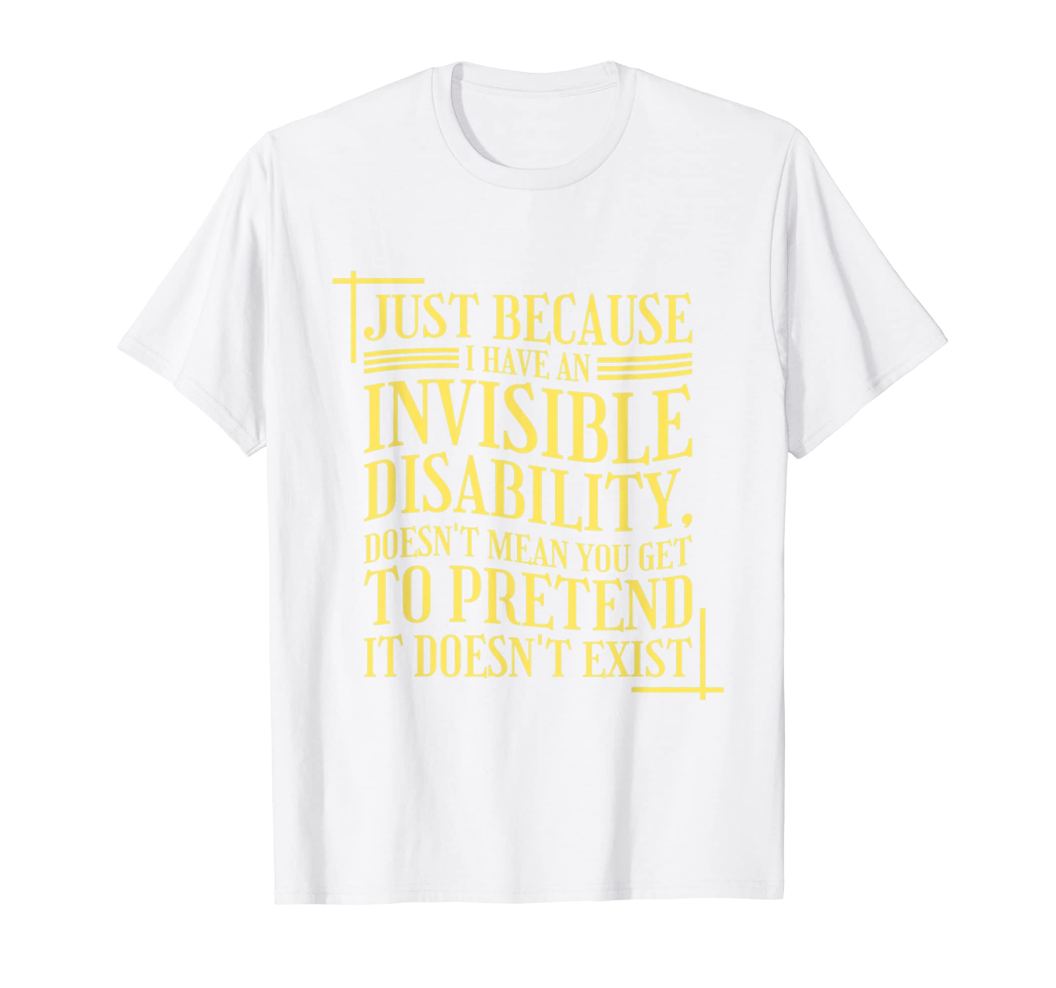 Mental Health Invisible Disability T-Shirt - Unique Graphic Men Women - T-Shirt, Sweatshirt, Hoodie