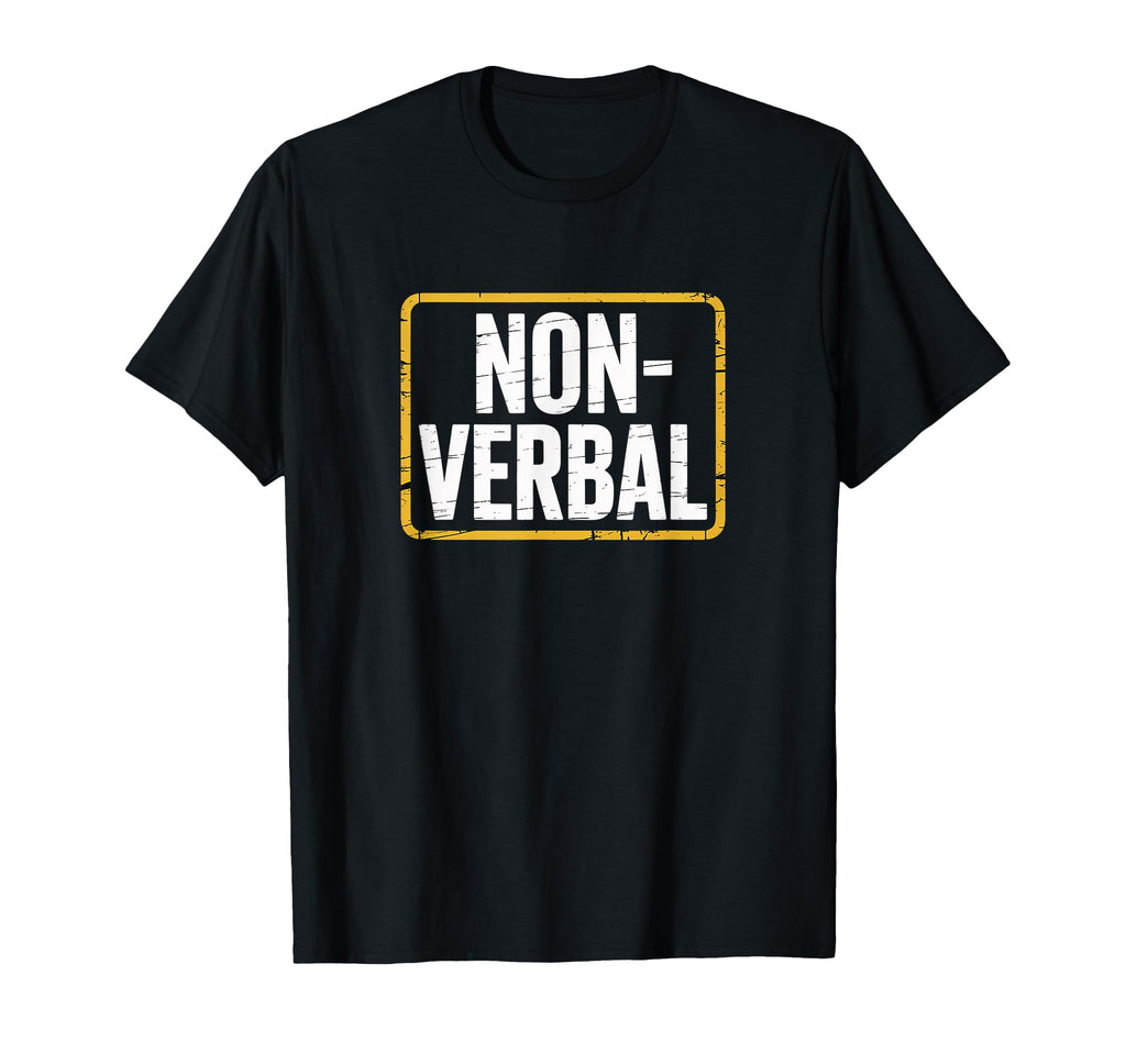 Non Verbal Social Battery Low T-Shirt - Custom Art Print for Adults - T-Shirt, Sweatshirt, Hoodie