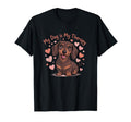 My Dog Therapy Dachshund Lover Funny T-Shirt - Aesthetic Graphic Unisex - T-Shirt, Sweatshirt, Hoodie