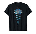 Lotus Flower Unalome Yoga Meditation T-Shirt - Minimalist Print for Adults - T-Shirt, Sweatshirt, Hoodie