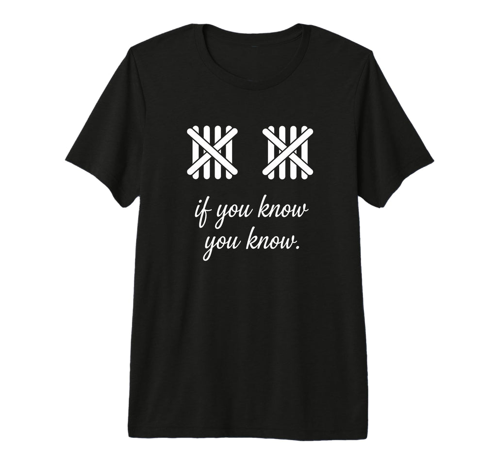 Literary If You Know You Know Bookish T-Shirt - Graphic Print for Adults - T-Shirt, Sweatshirt, Hoodie