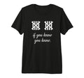 Literary If You Know You Know Bookish T-Shirt - Graphic Print for Adults - T-Shirt, Sweatshirt, Hoodie
