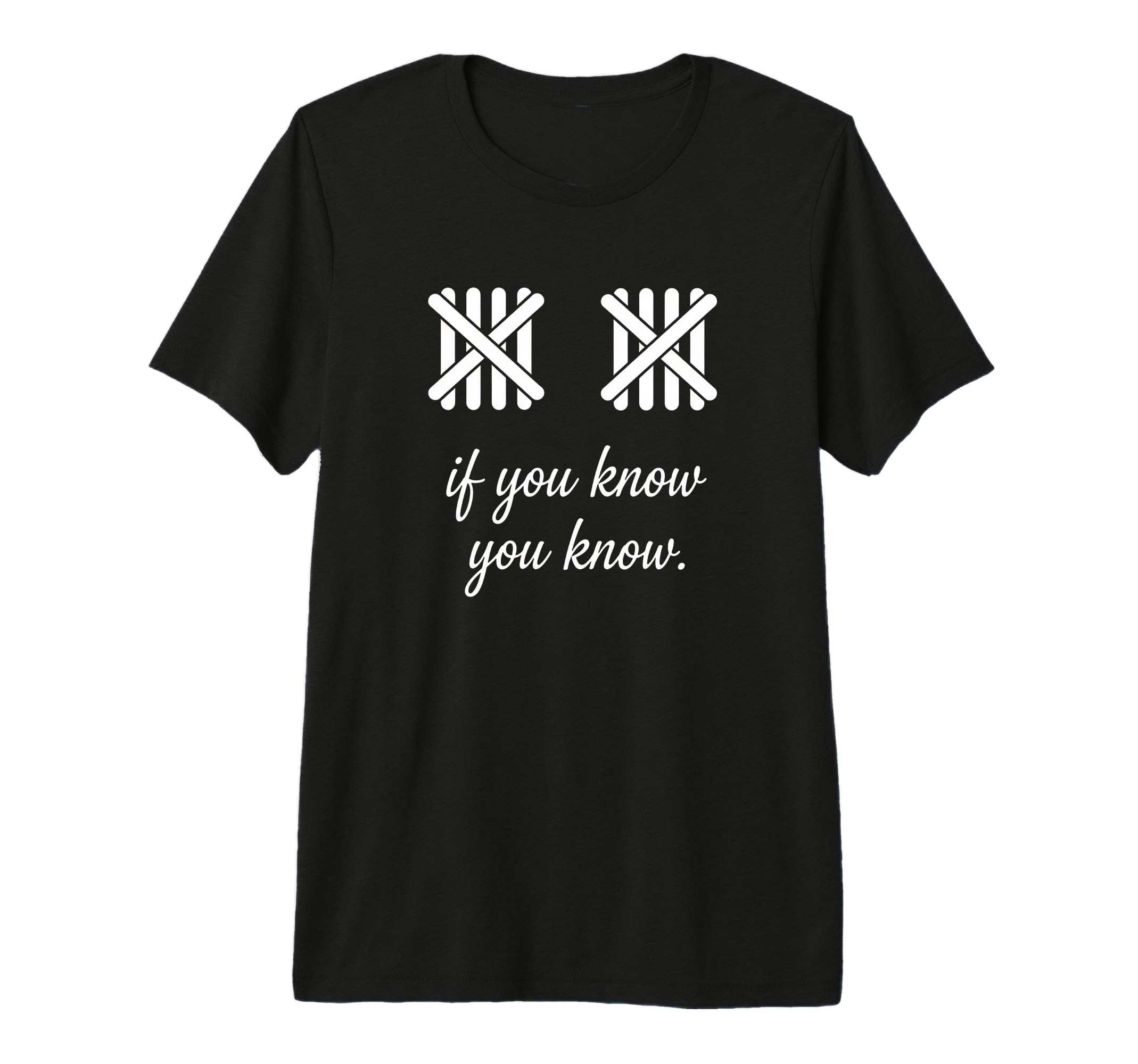Literary If You Know You Know Bookish T-Shirt - Graphic Print for Adults - T-Shirt, Sweatshirt, Hoodie