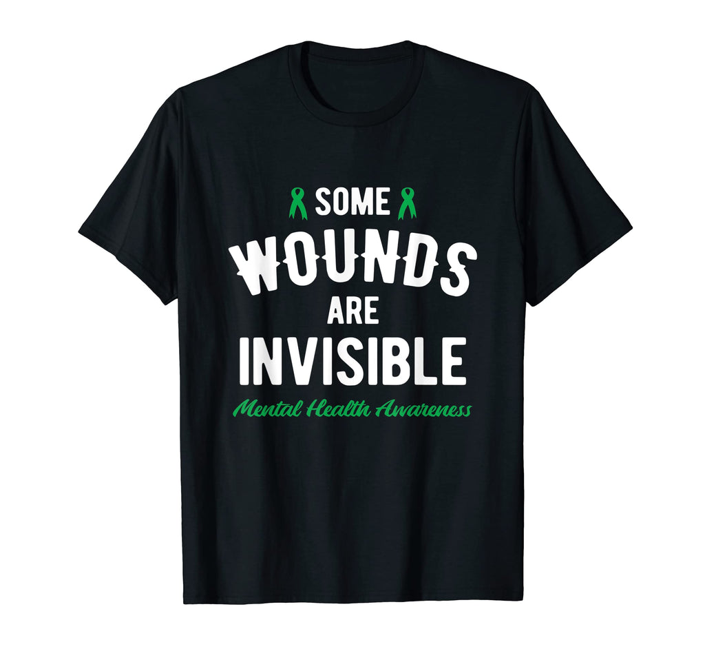 Some Wounds Are Invisible Mental Health T-Shirt - Unique Graphic for Adults - T-Shirt, Sweatshirt, Hoodie