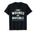 Some Wounds Are Invisible Mental Health T-Shirt - Unique Graphic for Adults - T-Shirt, Sweatshirt, Hoodie