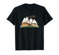 Fun Book Nerd Librarian T-Shirt - Custom Art Print Unisex - T-Shirt, Sweatshirt, Hoodie