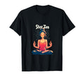 Peaceful Stay Zen Meditation Yoga T-Shirt - Trendy Graphic for Adults - T-Shirt, Sweatshirt, Hoodie