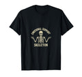 Emotional Support Skeleton Dark Comfort T-Shirt - Graphic Print for Adults - T-Shirt, Sweatshirt, Hoodie