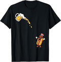 Hotdog Beer Chug Funny Uncle Sam Hotdog Beer 4th of July T-Shirt Unisex T-shirt, Sweatshirt, Hoodie, Long Sleeve Tee - T-Shirt, Sweatshirt, Hoodie