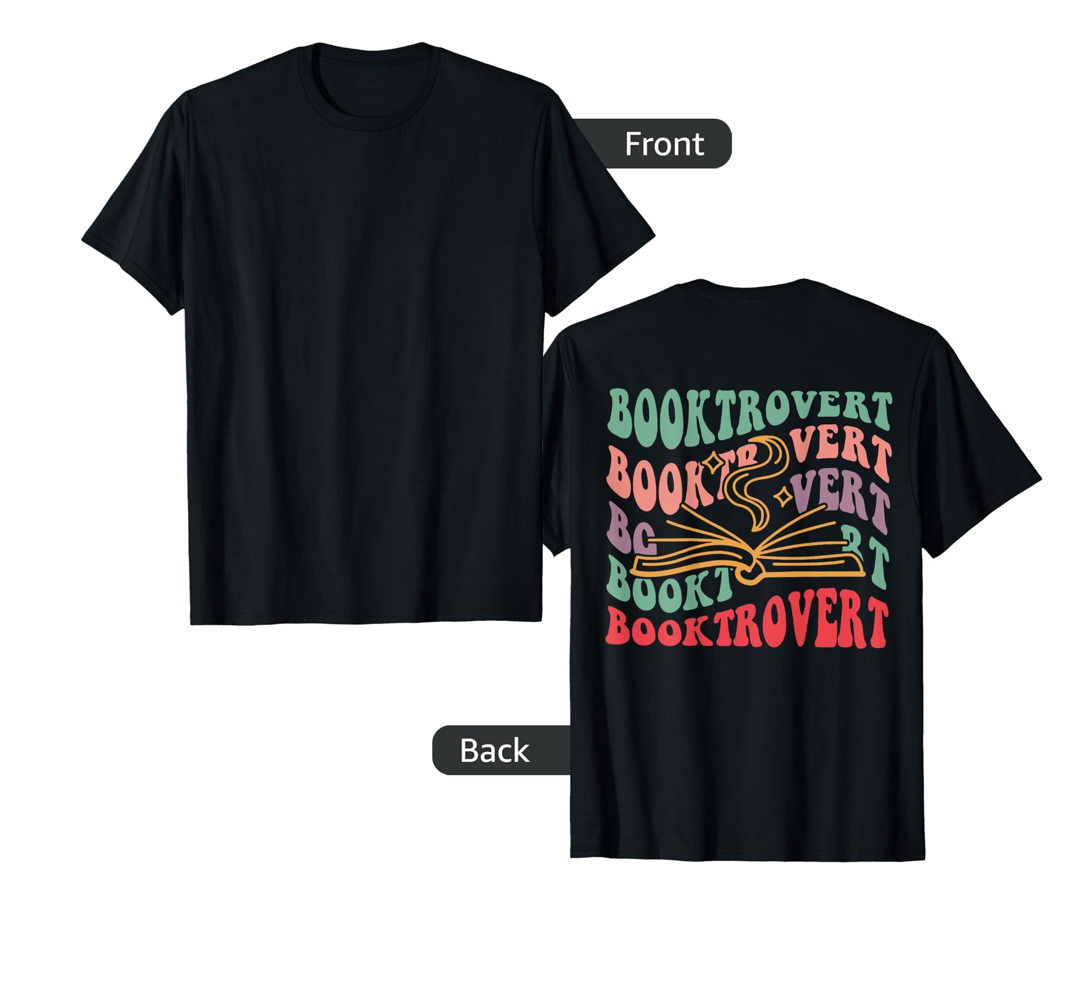 Booktrovert Anti Social Book Club T-Shirt - Minimalist Print Men Women - T-Shirt, Sweatshirt, Hoodie
