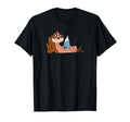 Meerkat Studying Book Reading T-Shirt - Aesthetic Graphic for Adults - T-Shirt, Sweatshirt, Hoodie