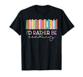 Book Lover Id Rather Be Reading T-Shirt - Casual Everyday Wear for Adults - T-Shirt, Sweatshirt, Hoodie