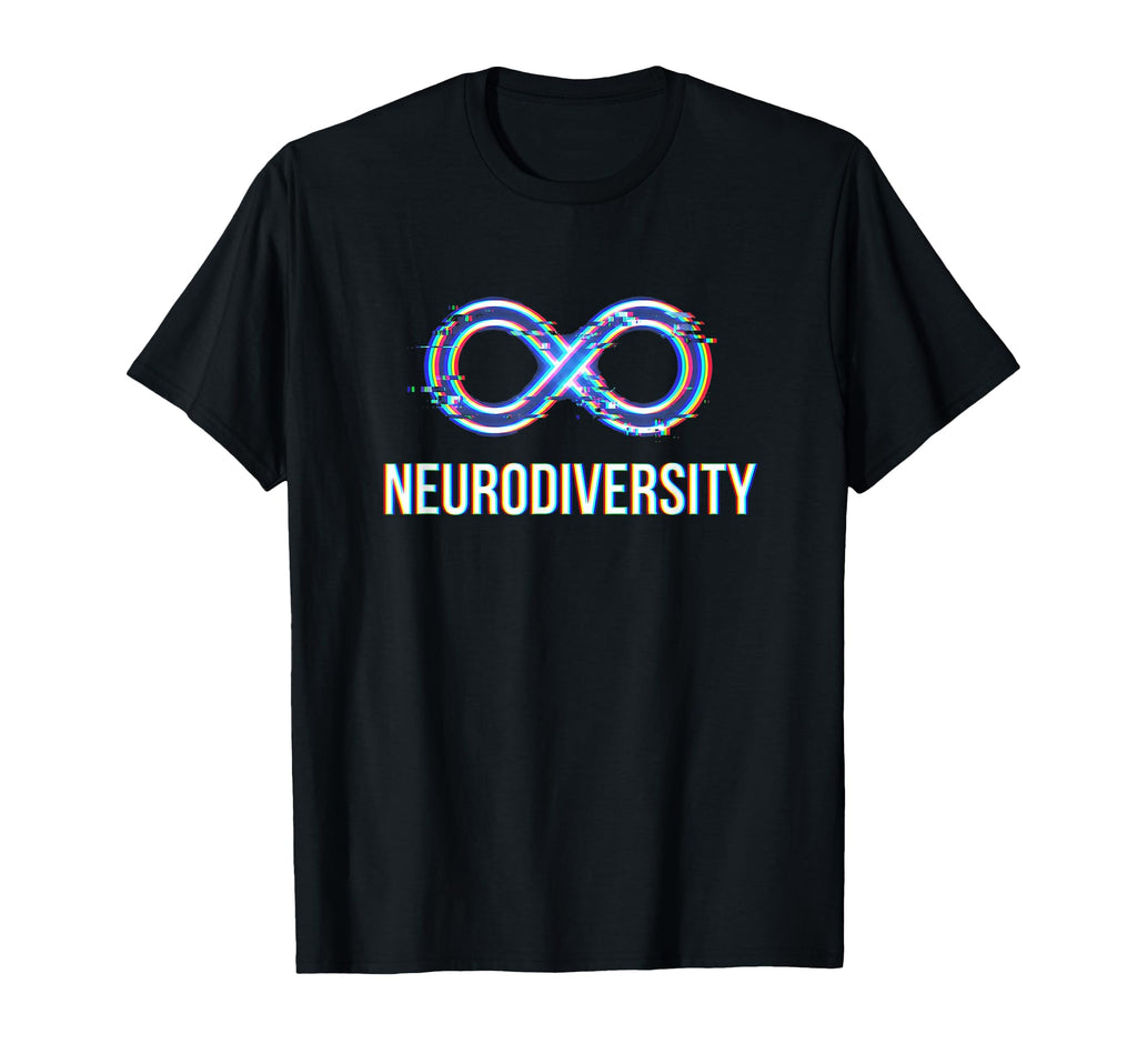 Neurodiversity Infinity Autism T-Shirt - Custom Art Print Men Women - T-Shirt, Sweatshirt, Hoodie