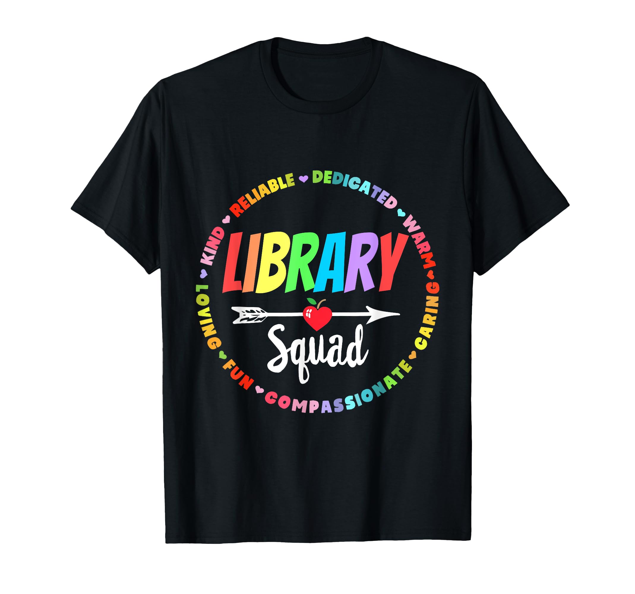 Library Squad Funny School T-Shirt - Fun Novelty Design for Adults - T-Shirt, Sweatshirt, Hoodie