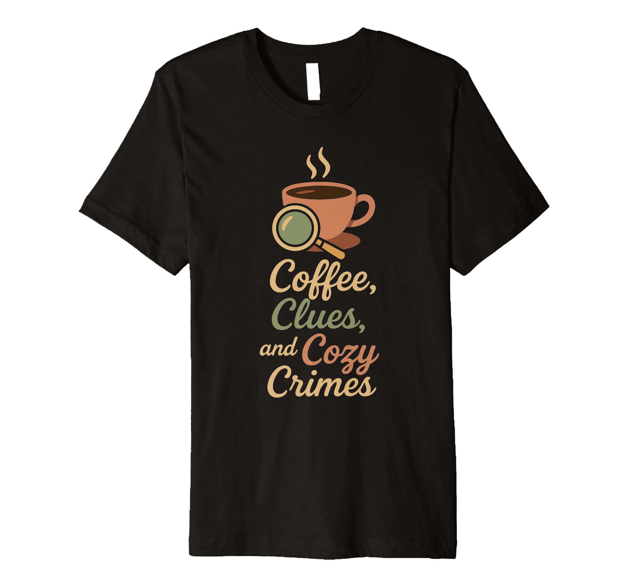 Cozy Crime Club Mystery Reader T-Shirt - Fun Novelty Design for Adults - T-Shirt, Sweatshirt, Hoodie