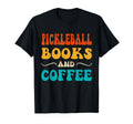 Groovy Funny Pickleball Player Books T-Shirt - Trendy Graphic for Adults - T-Shirt, Sweatshirt, Hoodie