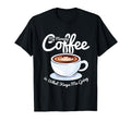 Morning Coffee Keeps Me Going Coffee T-Shirt - Minimalist Print for Adults - T-Shirt, Sweatshirt, Hoodie