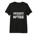 Obedience Over Noise Christian Faith T-Shirt - Aesthetic Graphic Unisex - T-Shirt, Sweatshirt, Hoodie