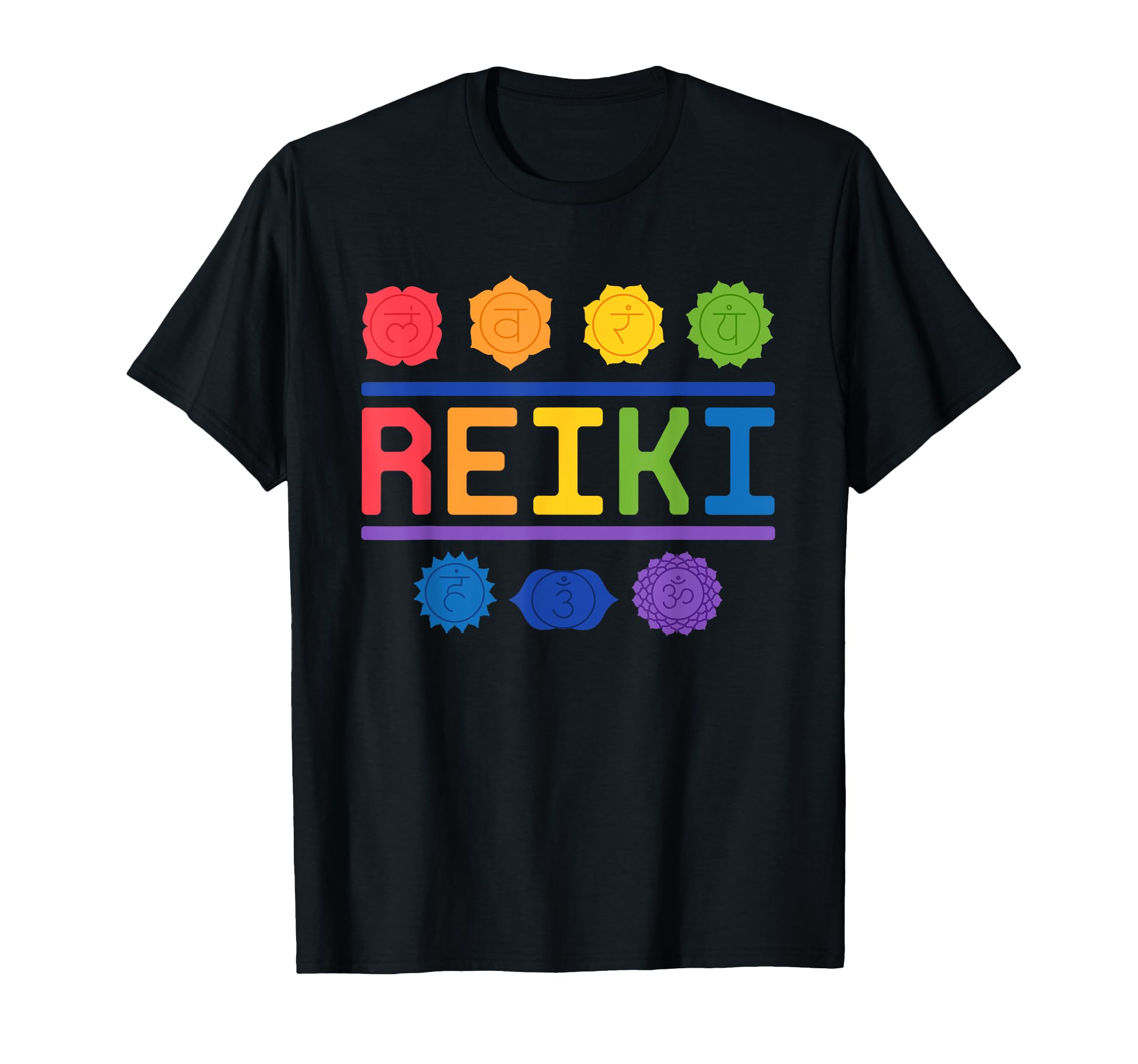 Reiki Master Yoga Chakra Japanese T-Shirt - Custom Art Print for Adults - T-Shirt, Sweatshirt, Hoodie
