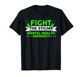 Mental Health Fight Stigma Mental T-Shirt - Casual Everyday Wear Unisex - T-Shirt, Sweatshirt, Hoodie