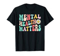 Groovy Mental Health Awareness Mental T-Shirt - Graphic Print for Adults - T-Shirt, Sweatshirt, Hoodie