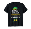 I Love Speech Speech Therapy Is My T-Shirt - Minimalist Print Men Women - T-Shirt, Sweatshirt, Hoodie
