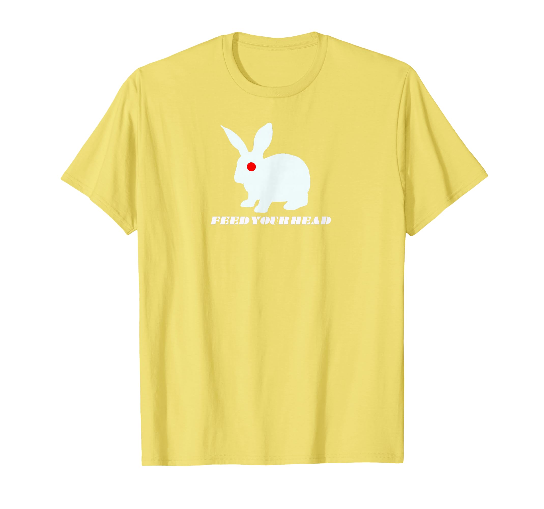 Feed Your Head Fantasy Book Rabbit T-Shirt - Fun Novelty Design Unisex - T-Shirt, Sweatshirt, Hoodie