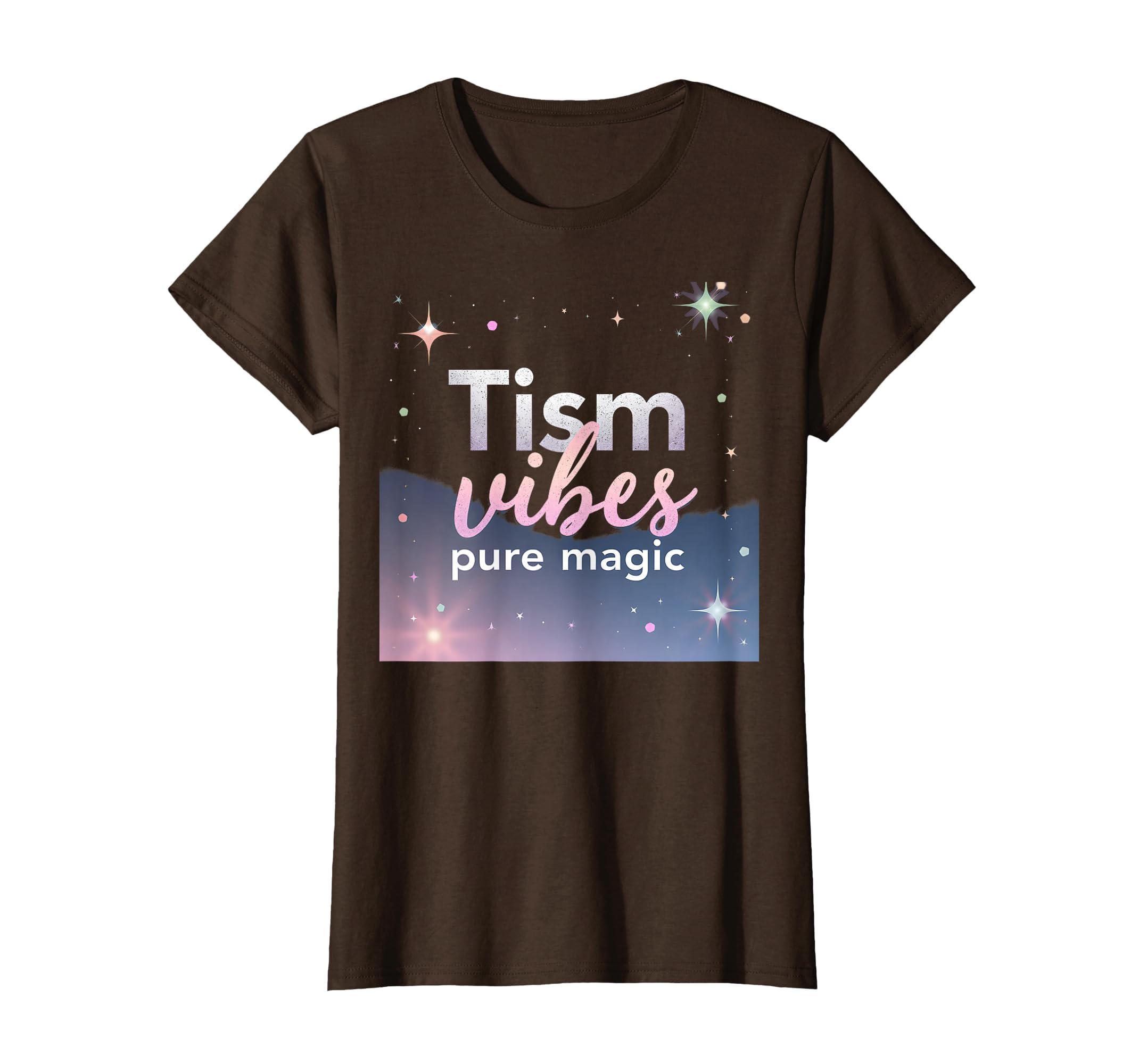Tism Vibes Pure Magic Neurodivergent T-Shirt - Minimalist Print for Adults - T-Shirt, Sweatshirt, Hoodie