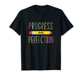 Progress Over Perfection T-Shirt - Casual Everyday Wear Men Women - T-Shirt, Sweatshirt, Hoodie