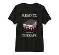Chaotic Book Lover Unhinged Reader T-Shirt - Streetwear Style for Adults - T-Shirt, Sweatshirt, Hoodie