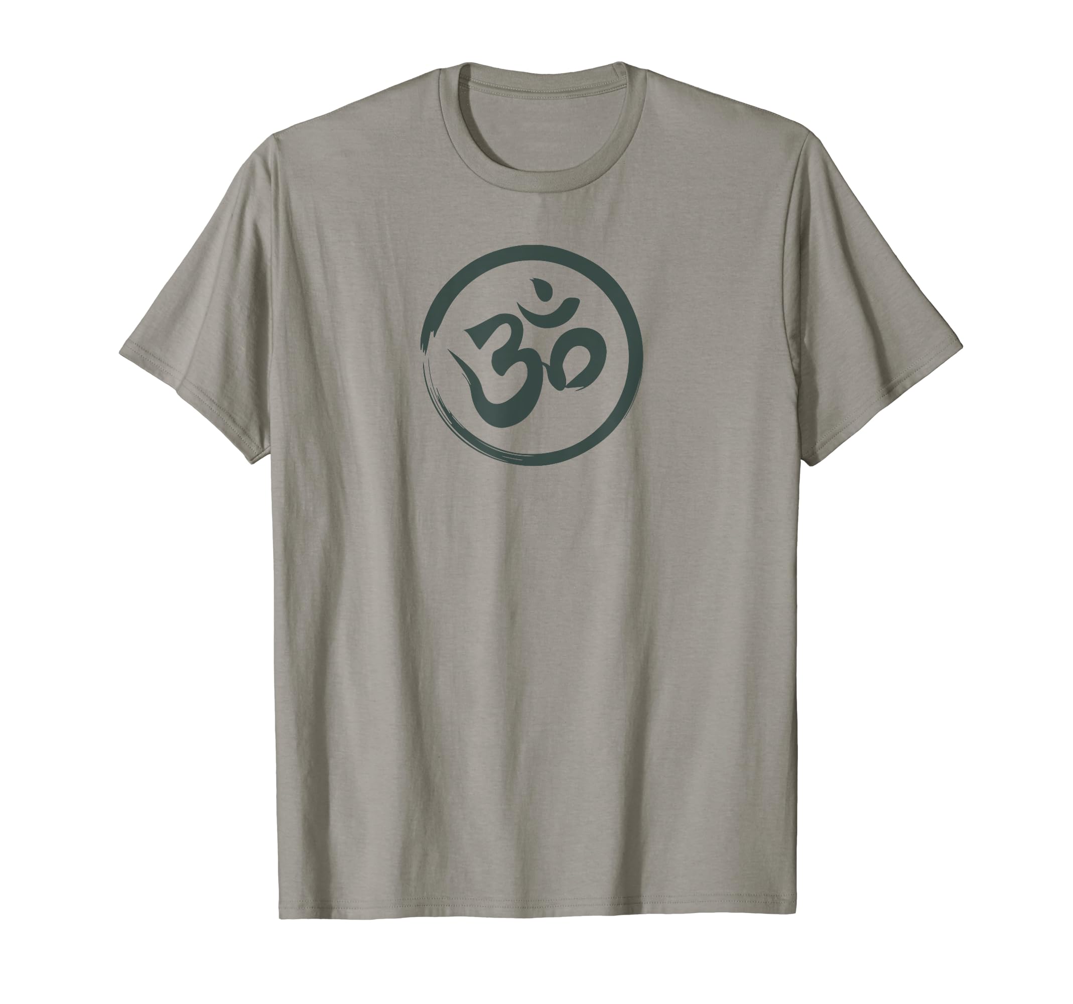 Om Enso Circle Zen Mindfulness Brush T-Shirt - Trendy Graphic for Adults - T-Shirt, Sweatshirt, Hoodie