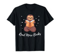 Read More Books Sloth Lover Bookish T-Shirt - Minimalist Print Men Women - T-Shirt, Sweatshirt, Hoodie