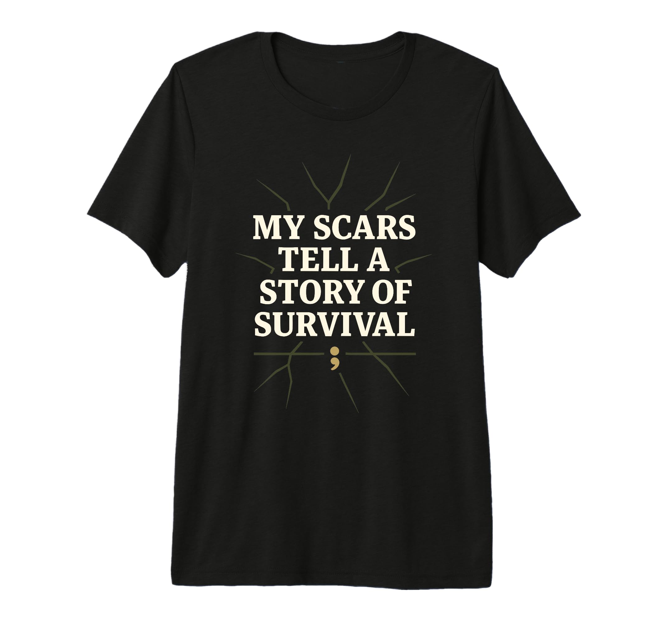 Ptsd Awareness Mental Health Support T-Shirt - Graphic Print Men Women - T-Shirt, Sweatshirt, Hoodie