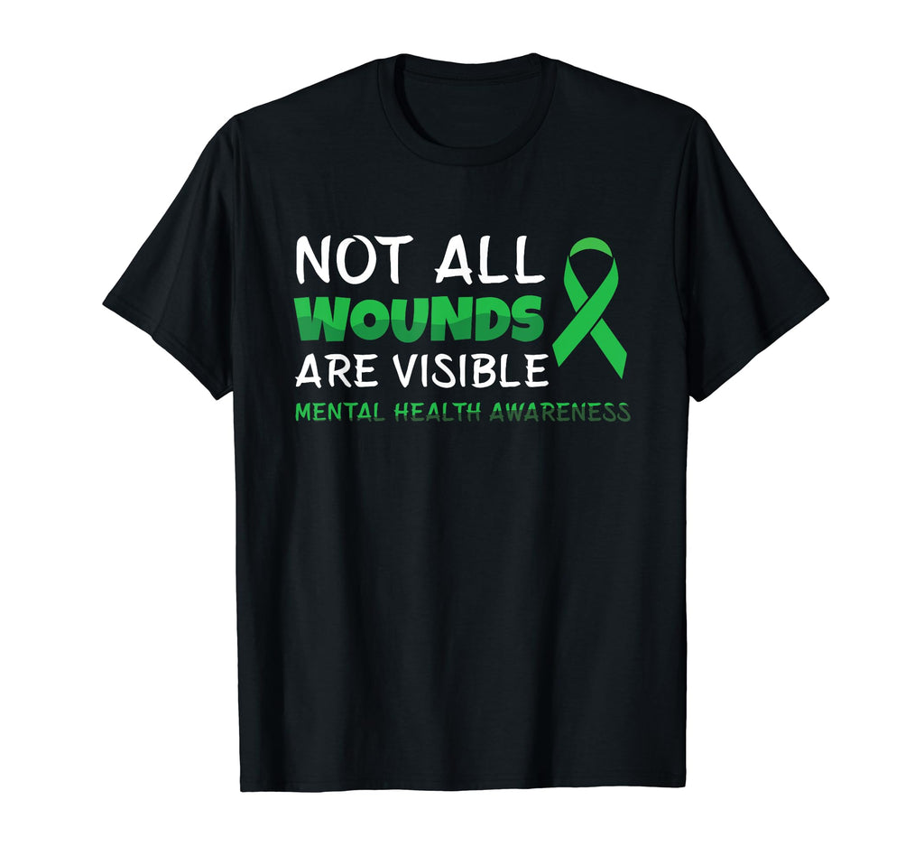Not All Wounds Are Visible Support T-Shirt - Custom Art Print for Adults - T-Shirt, Sweatshirt, Hoodie