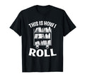 This Is How I Roll Funny Library T-Shirt - Minimalist Print for Adults - T-Shirt, Sweatshirt, Hoodie