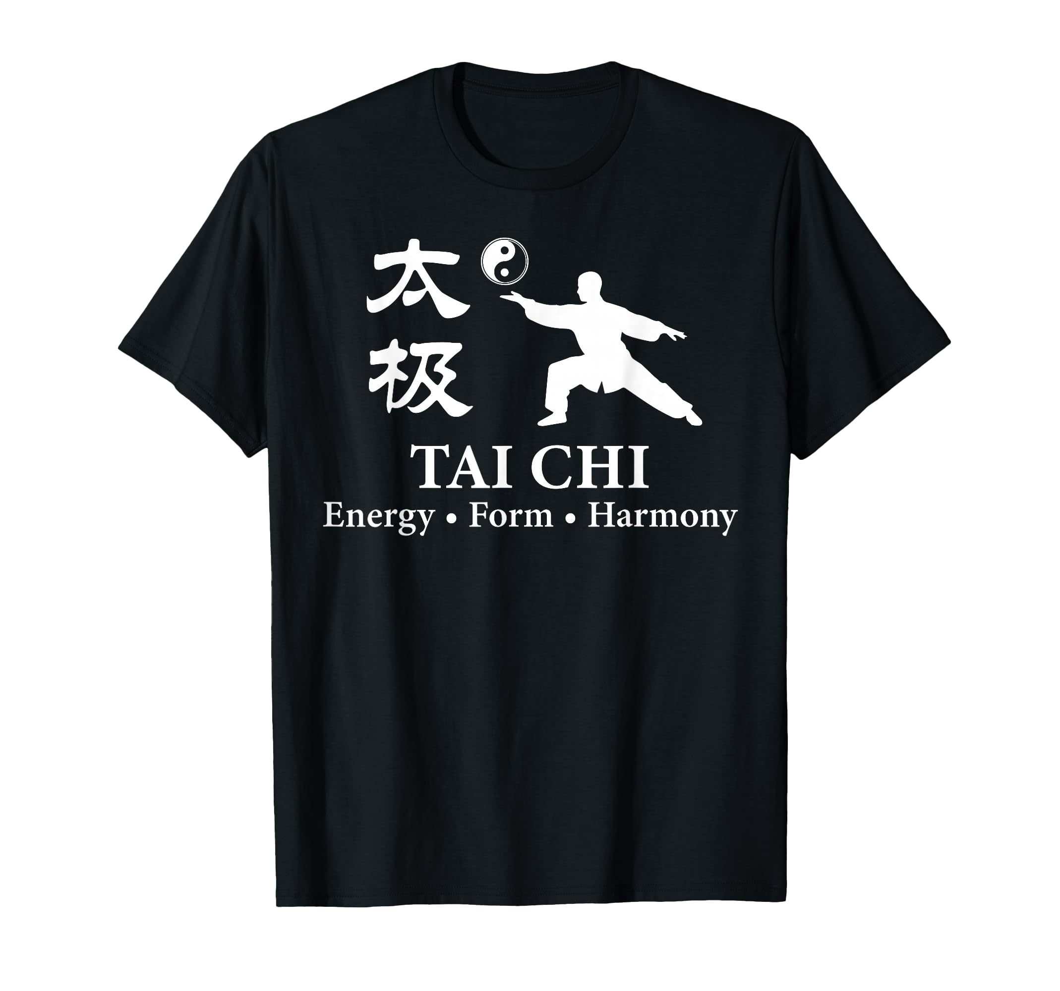 Tai Chi Martial Arts Yin Yang Body T-Shirt - Unique Graphic Men Women - T-Shirt, Sweatshirt, Hoodie
