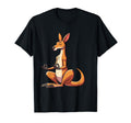 Meditation Kangaroo Yoga Pose T-Shirt - Fun Novelty Design Men Women - T-Shirt, Sweatshirt, Hoodie